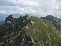 09_Il M.te Ponteranica con la cresta percorsa per raggiungere la sua vetta
